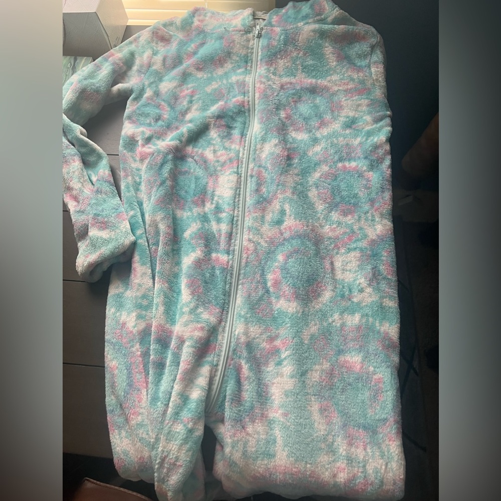 TYE DYE SLOTH ONESIE (SMALL)